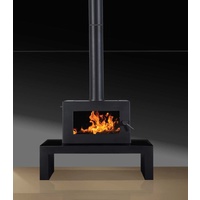 Blaze B605 Freestanding Wood Heater with Remote Control Fan