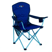 OZtrail Deluxe Arm Chair - Blue