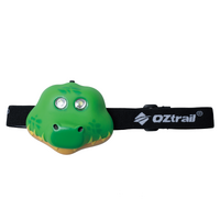 Headlamp - LED Kids -  Crocodile