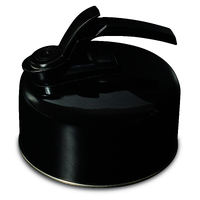 Campfire 2L Stainless Steel Whistling Kettle - Black