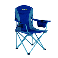 OZtrail Sovereign Cooler Arm Chair - Blue