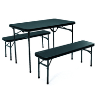 OZtrail Ironside 3pc Recreation Table Set