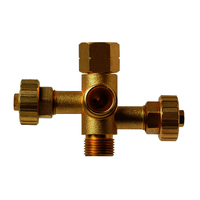 Companion Adaptor 3/8" LH to Dual 3/8" LH