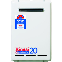 Rinnai Infinity 20 Gas Hot Water NG 50 Degree