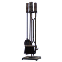 4 Piece Fireset + Stand