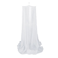 Mosquito Net Queen Bell White