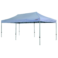 OZtrail Commercial Deluxe 6.0 Gazebo - White