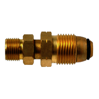 Companion Adaptor POL CYL to 3/8" LH Outlet