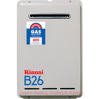 Rinnai B26 Builders Model Gas Hot Water