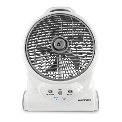 Companion Aerobreeze Lithium Powered 25cm Fan