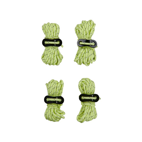 OZtrail Glow In The Dark Guy Rope 4 Pack