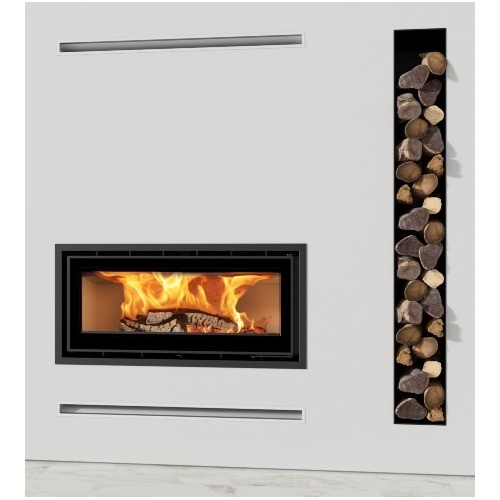 ADF Linea 100 Insert Wood Fireplace
