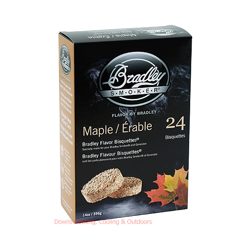 Maple 24 Pack Bradley Smoker Bisquettes