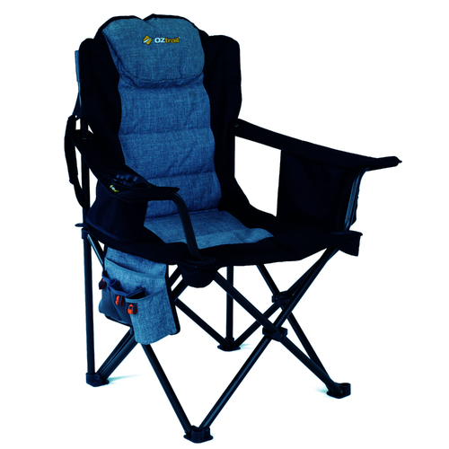 OZtrail Big Boy Arm Chair - Black