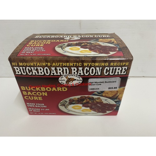 Bacon Cure - High Mountain Buckboard