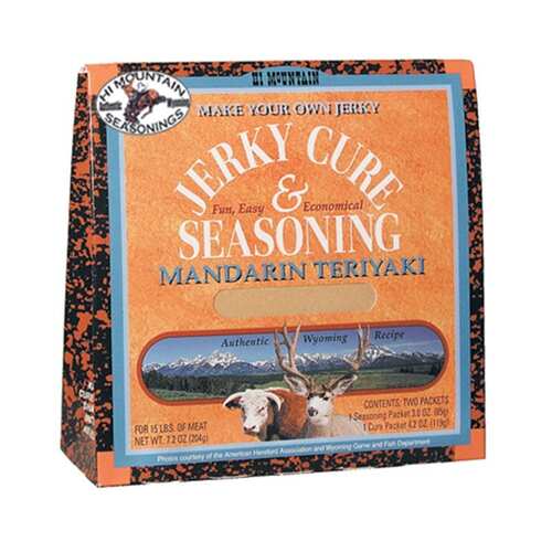 Jerky Seasoning & Cure Mandarin Teriyaki Blend High Mountain