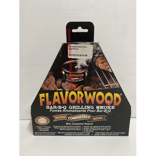 Flavorwood Can - Cherry, Peach & Pecan