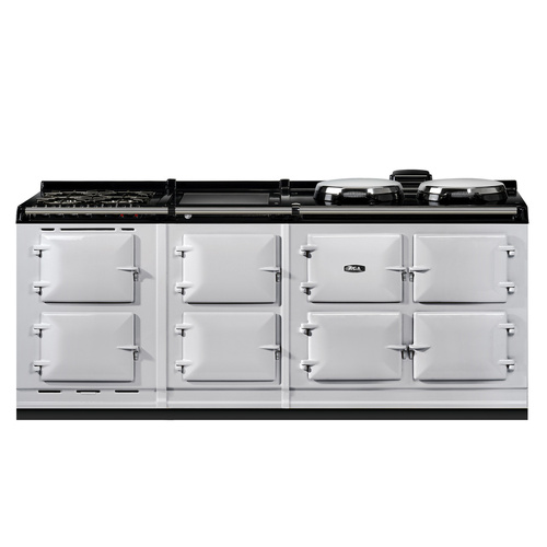 AGA R7 Series 24/7 Radiant Heat 210 Electric Cooker With 7 Ovens, Gas Grill and Warming Plate