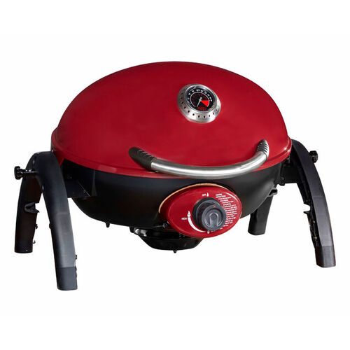 Ziggy Classic Single Burner Portable Grill LPG BBQ in CHILLI RED